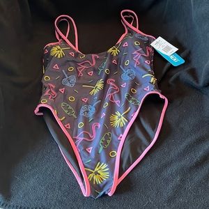 juniors large one piece bathing suit